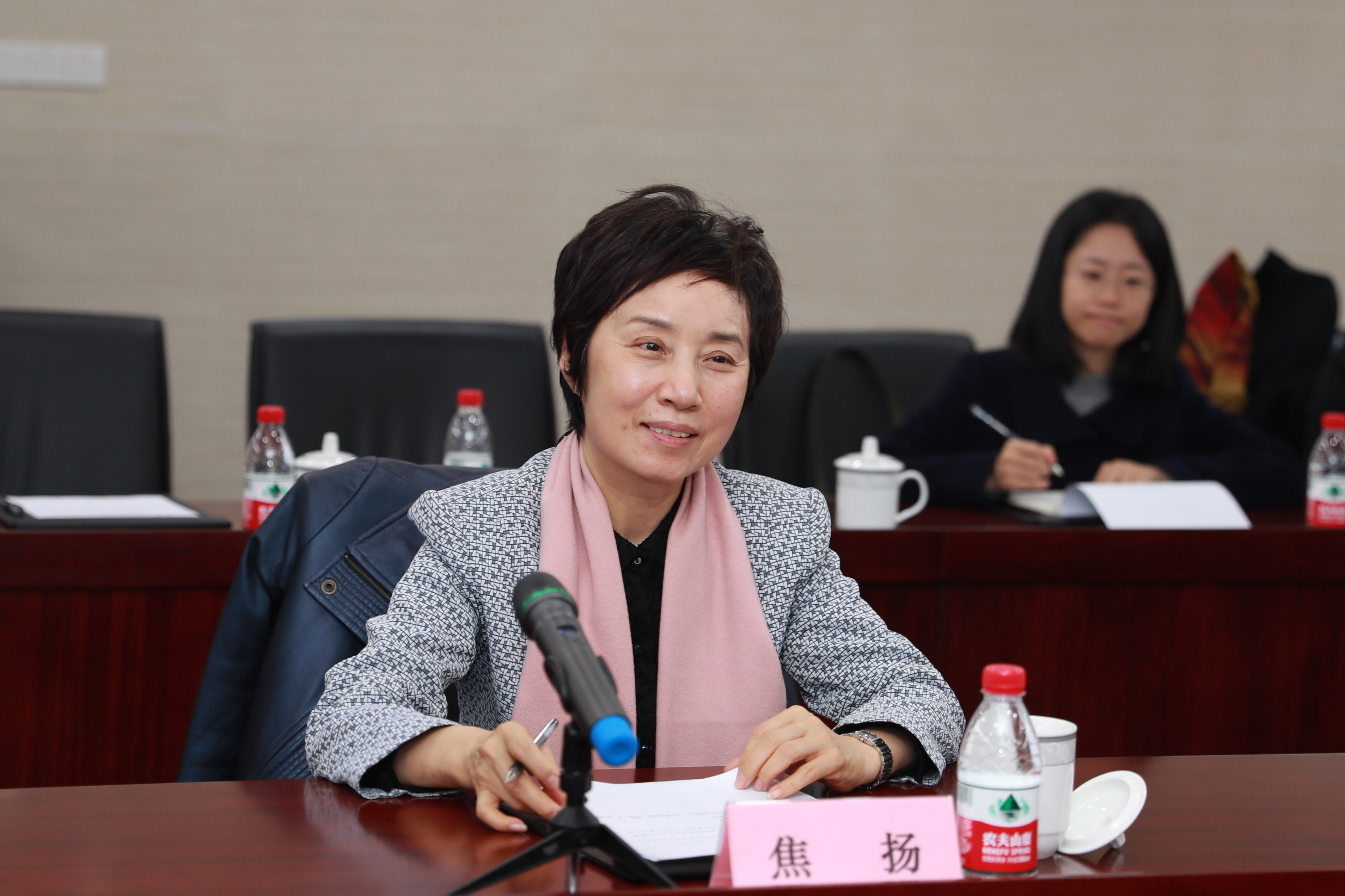 刘学新一行赴复旦大学调研