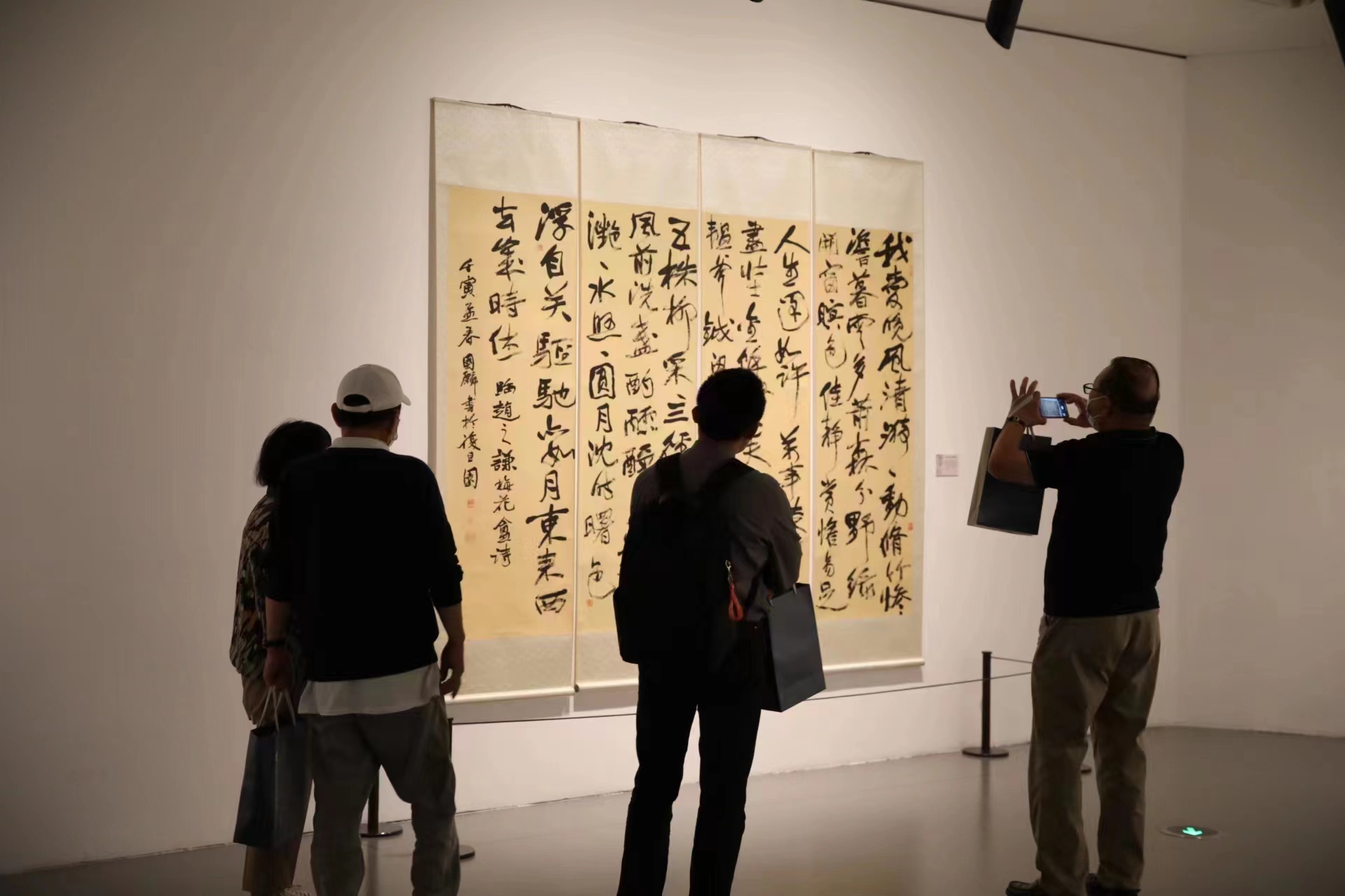 “天若有情天亦老——沈国麟书法作品展”在刘海粟美术馆开幕,新著《阴阳之道》同日首发